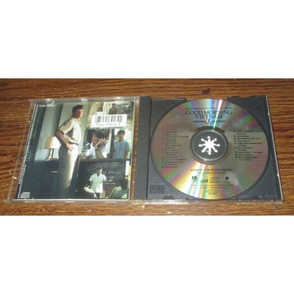 Good Morning Vietnam Soundtrack (CD, 1988, A & M Records, Various Artists) - Picture 2 of 3